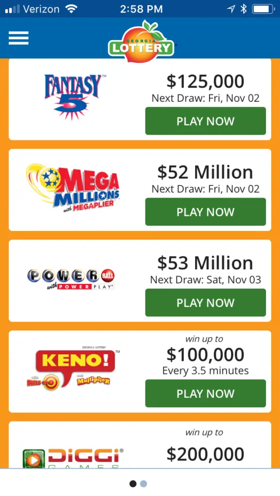Georgia Lottery 1 Buy powerball 1